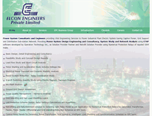 Tablet Screenshot of elconengineers.com